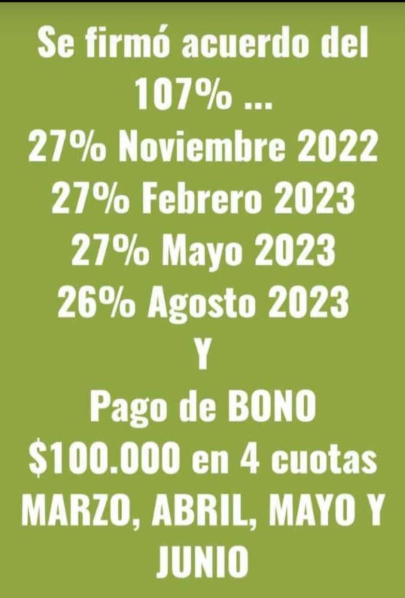 Forma de Pago de Aumento y Bono